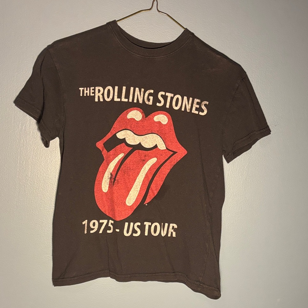 Rolling Stones Kids T-Shirt - Black with Red Graphic